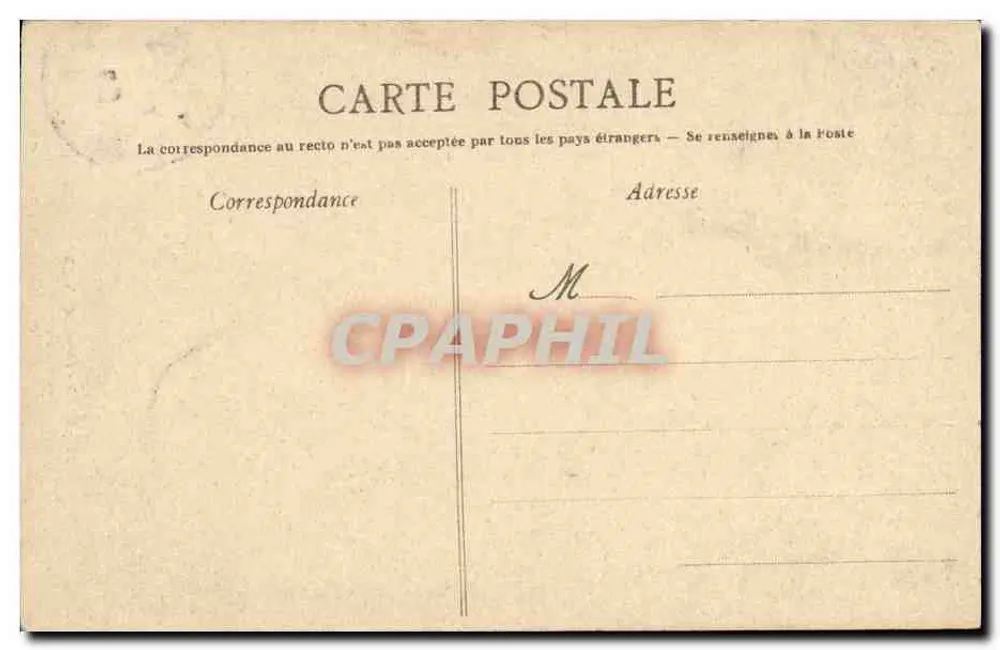 CAEN - Fachada da Igreja de São Etienne — Coleção Nouvelles-Gaterne - Verso