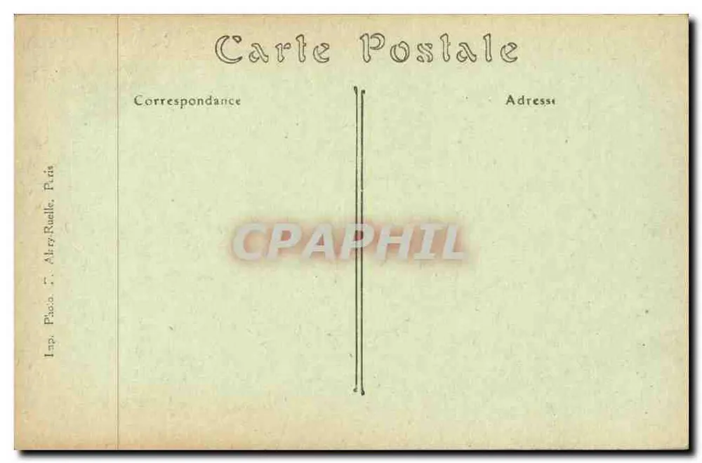 CAEN — Denkmal von Demolombre, Garten der Place de la République — M. C. F. L. Paris-Miudon - Rückseite