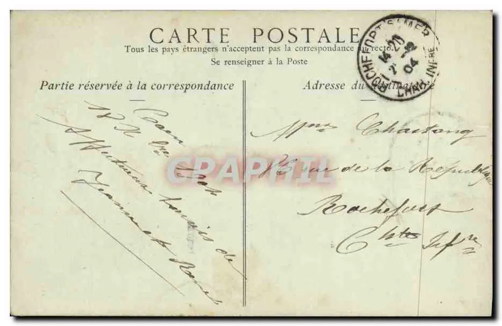 CAEN. — La Rue Porte au Berger — Colecciones ND Fot n°134 - Reverso