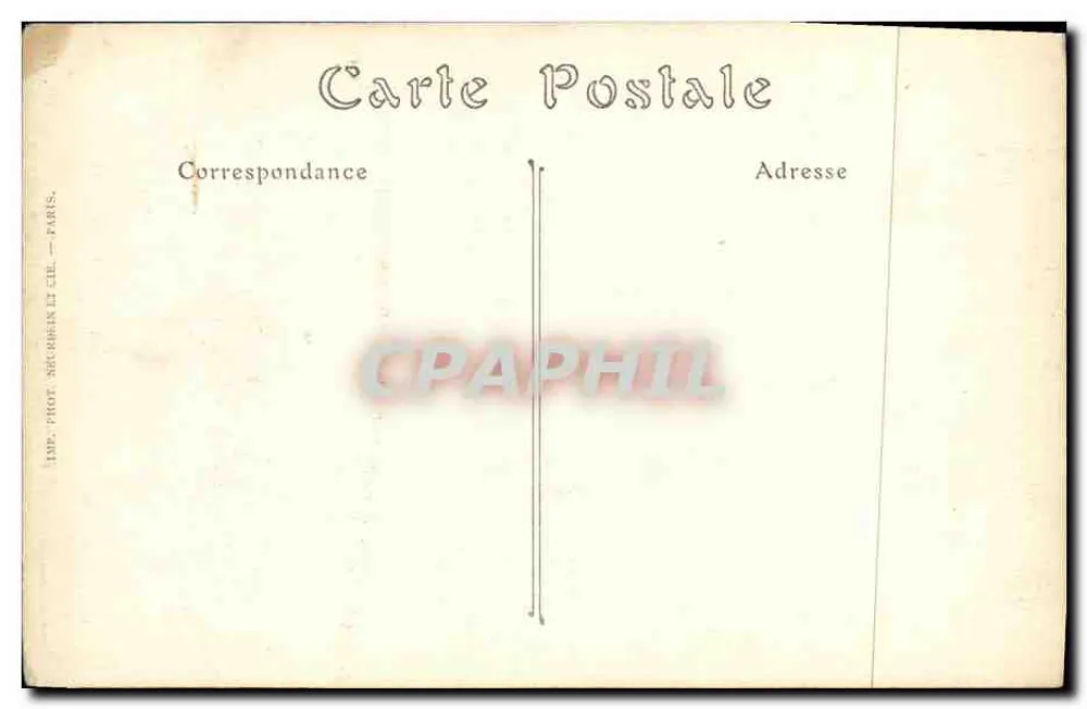 Caen — Antigo Hotel de Than — ND. Fot. - Verso