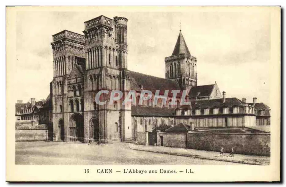 CAEN — A Abadia das Damas — I.L. — n°16 - Frente