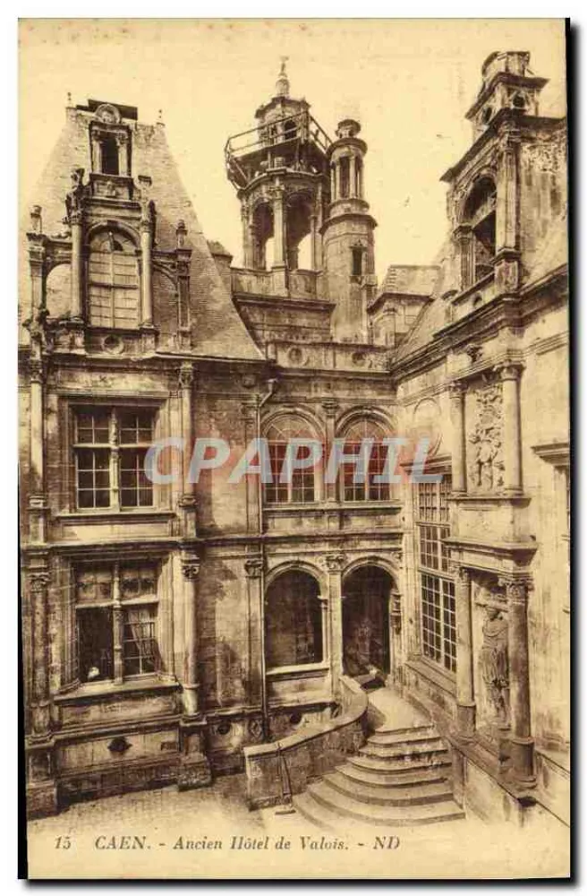 Caen - Antigo Hotel de Valois - ND - Frente