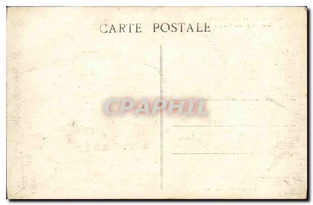 Caen - Das Lyceum Malherbe und das Kloster Sainte-Geneviève — Phototypie Verlaine, Caen - Rückseite