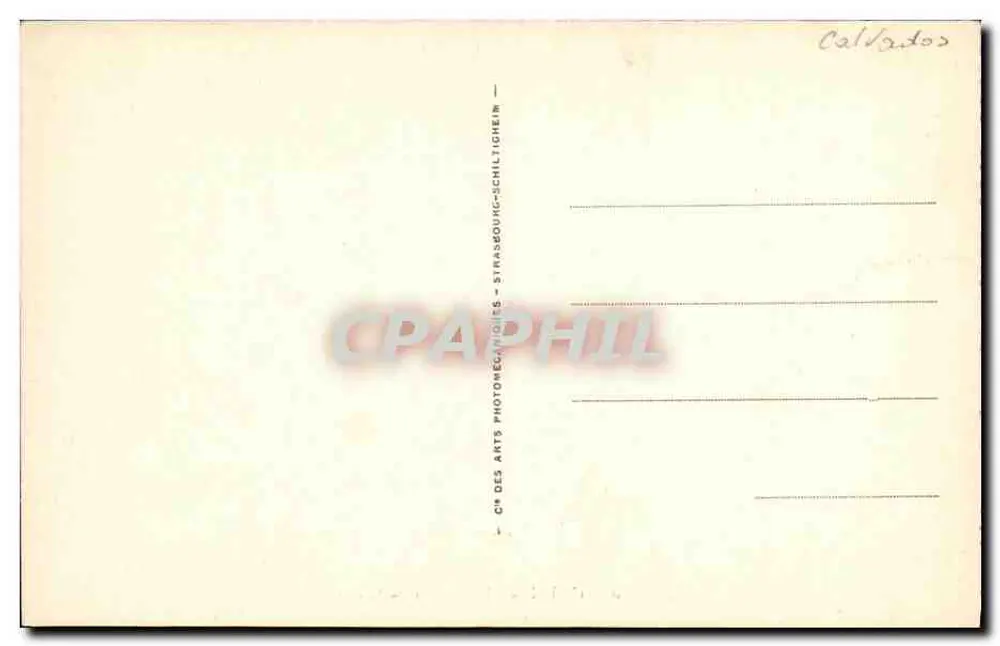 CAEN — Praça Saint-Pierre — Vista da catedral — Editor VU-TON, n°6 - Verso