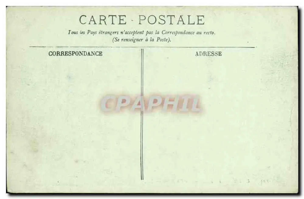 Caen — O Liceu — A Capela — LL. - Verso