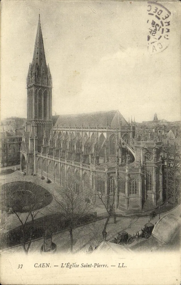 CAEN — A Igreja de São Pedro — LL. — n°37 - Frente