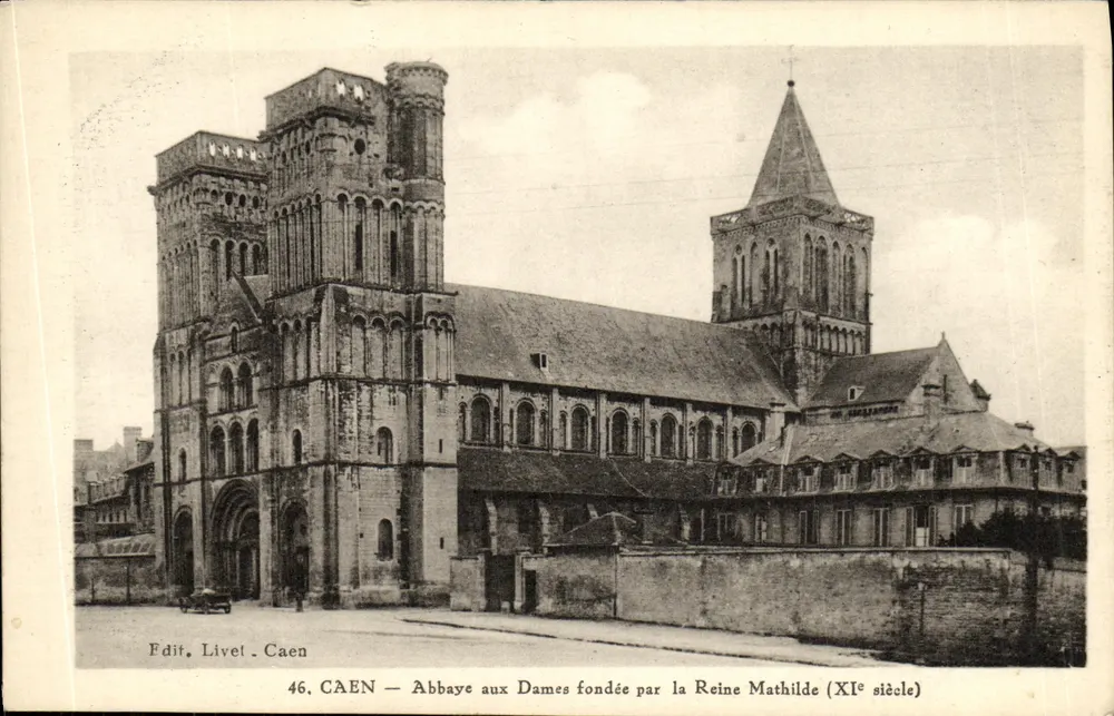 CAEN — Abbaye aux Dames gegründet von Königin Mathilde (11. Jahrhundert) — Livet, Nr. 46 - Vorderseite
