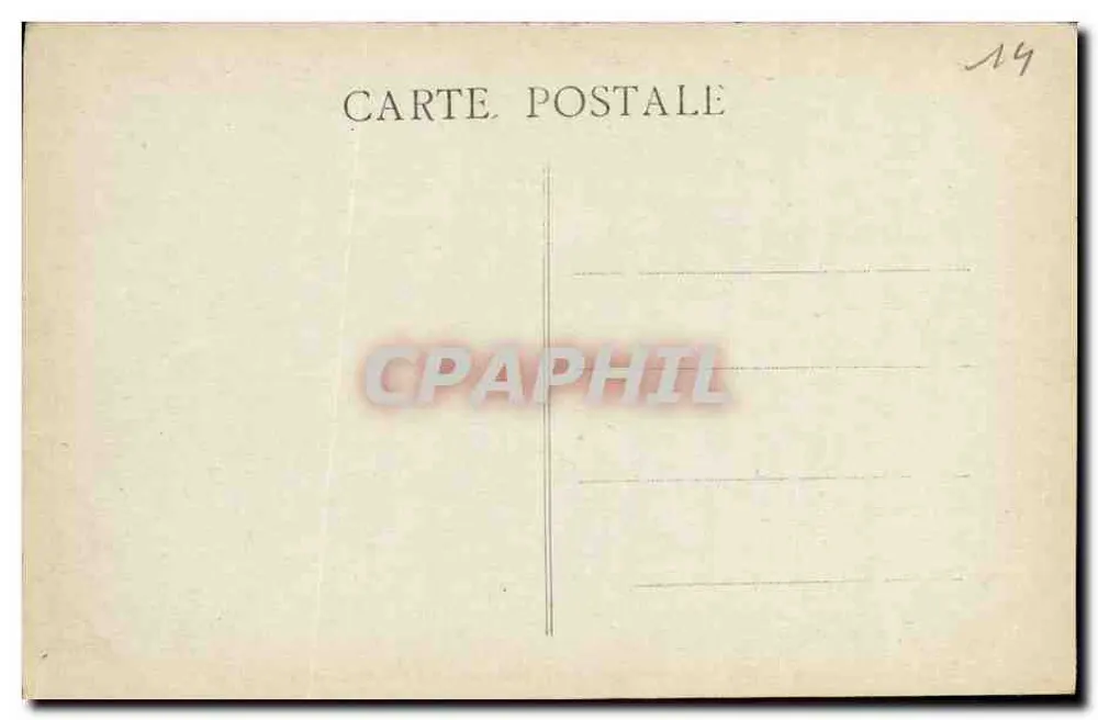CAEN — Abbaye aux Dames gegründet von Königin Mathilde (11. Jahrhundert) — Livet, Nr. 46 - Rückseite