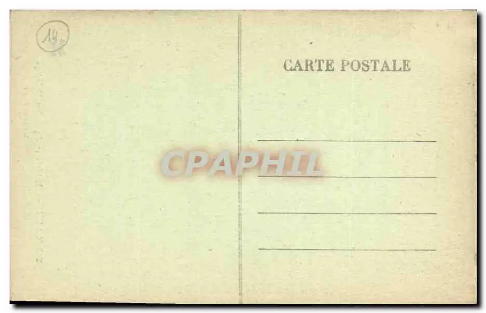 Caen — Interior de Saint-Étienne — Marigny et Joly Caen - Verso