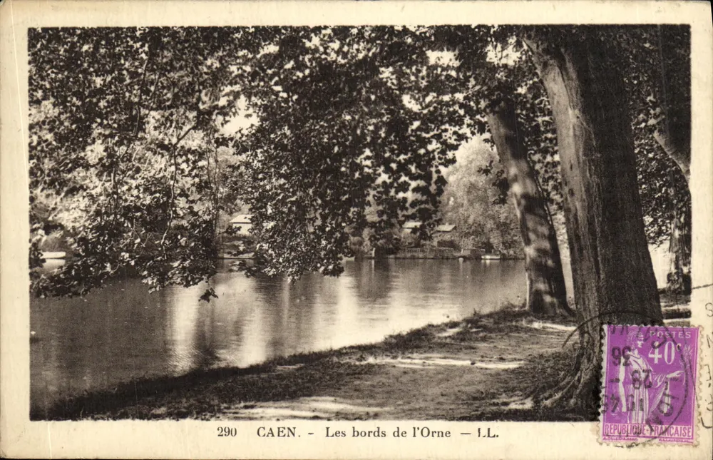 CAEN - As margens do Orne — I.L.L. — n°290 - Frente