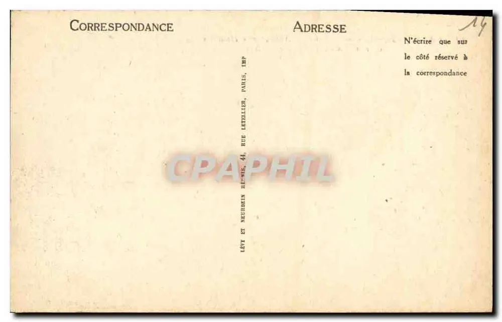 Caen — Kirche Saint-Étienne — Abtei der Männer — Seite der Apse und Lycée - Rückseite
