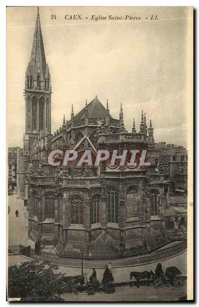 Caen - Igreja de São Pedro - LL. - Frente