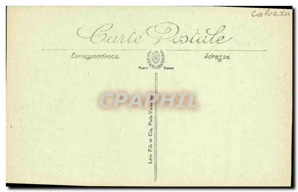 Caen — La Iglesia de San Salvador — El Portal — n°193 - Reverso