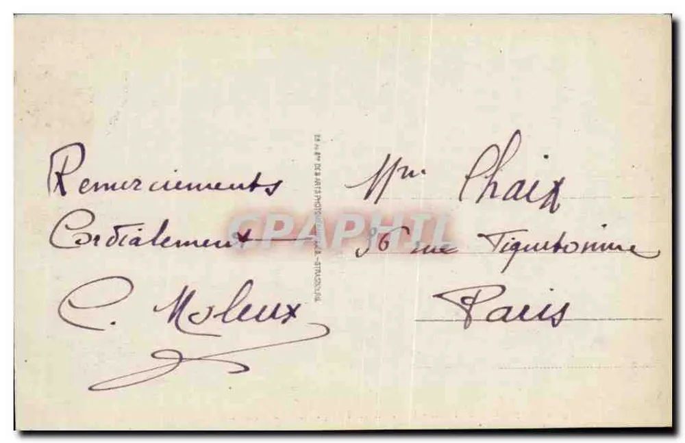 Deauville - La Plage Fleurie - La Potinière — Verlag La Potinière, Nr. 474 - Rückseite