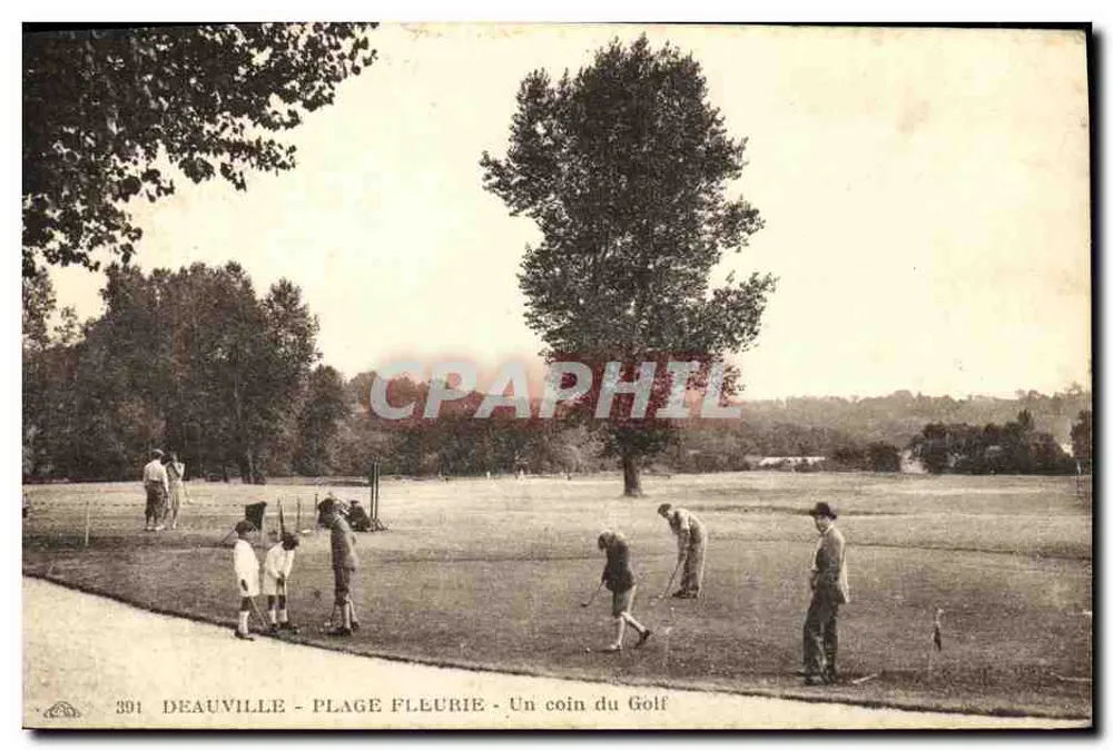 Deauville - Blütenstrand - Ein Eckbereich des Golfplatzes - Vorderseite