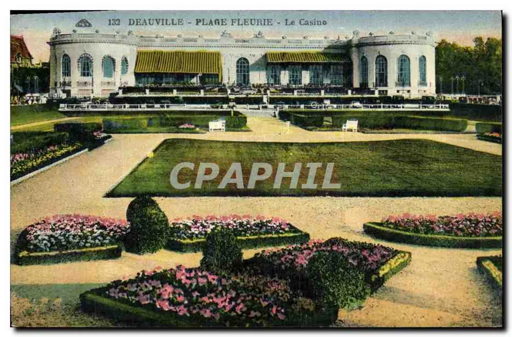Deauville - Blütenstrand - Das Casino — n°132 - Vorderseite
