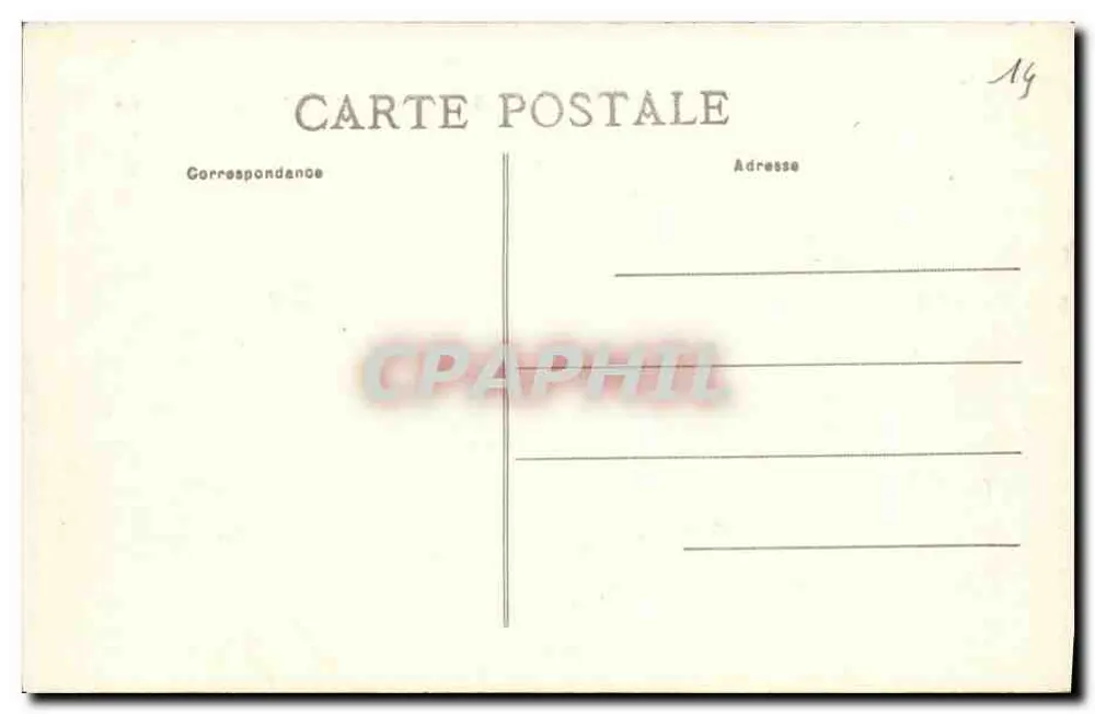 Deauville, die Chalets und der Kiosk — Calvados — 571 — Verleger MTIL - Rückseite