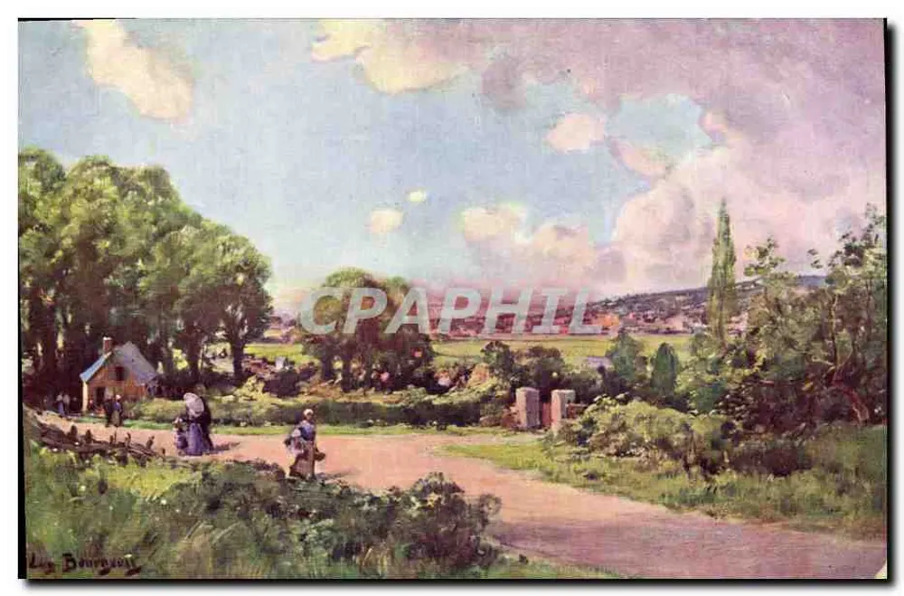 Vista di Deauville — Normandia — edita da Eug. Bourgeois - Recto