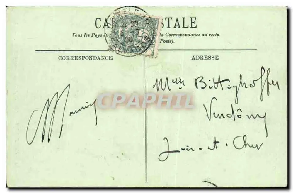 Honfleur — Capela de Nossa Senhora da Graça — LL. n°94 - Verso
