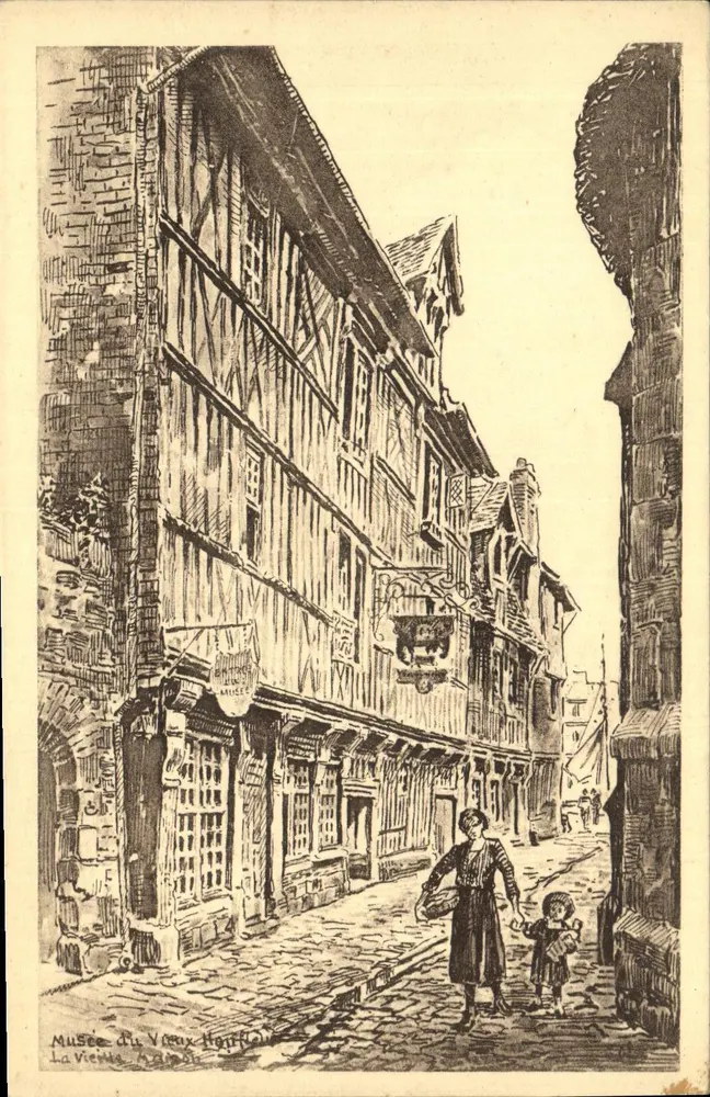 Museu do Velho Honfleur — A Velha Casa — Museu dos Artes Fotográficas, Strasbourg - Frente