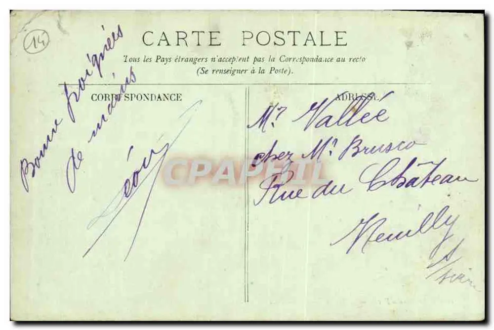 Sortie du Port — Effet de Nuit — LL. — Éditeur LL. - Verso