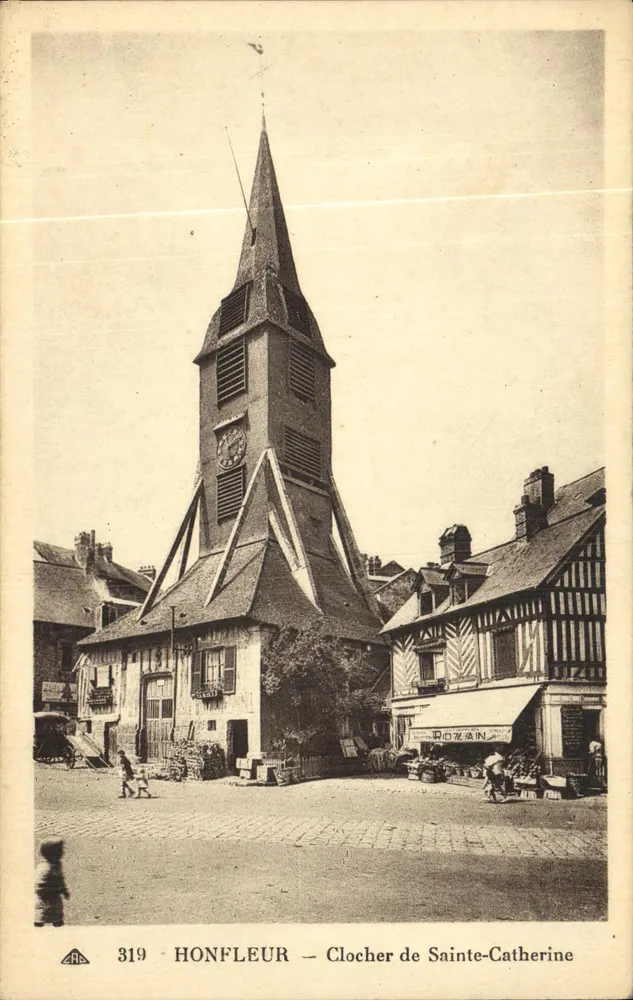 Honfleur — Torre de São Catarina — n° 319 - Frente