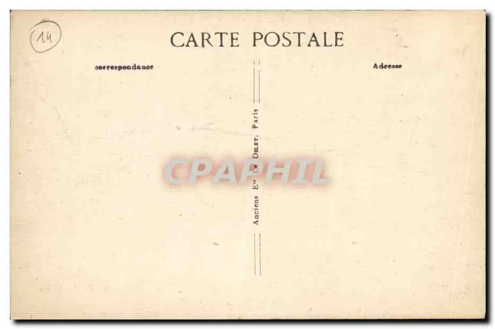 HONFLEUR — Barcos de pesca no porto — editor Le Havre, n° 55 - Verso