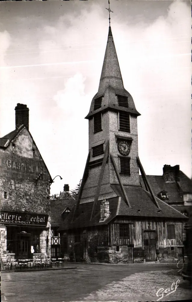 Honfleur - A Torre de Santa Catarina — Edição Galf, Paris - Frente