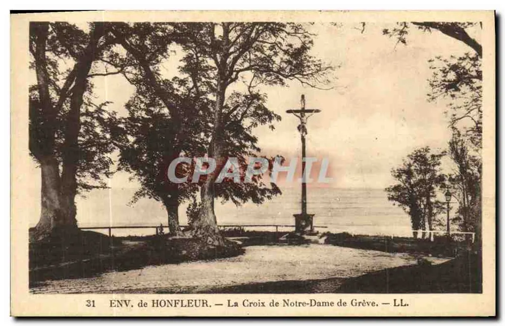 ENV. de HONFLEUR — A Cruz de Nossa Senhora da Areia — LL. - Frente