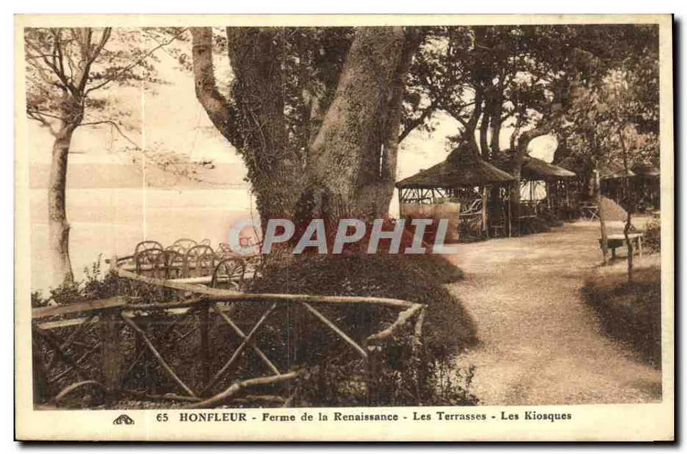 Honfleur - Ferme de la Renaissance - Les Terrasses - Les Kiosques - Vorderseite