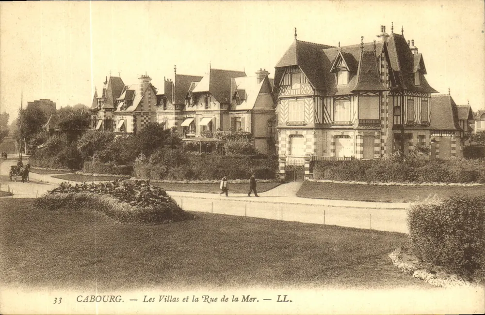 Cabourg — Die Villen und die Straße des Meeres — LL. — n°33 - Vorderseite