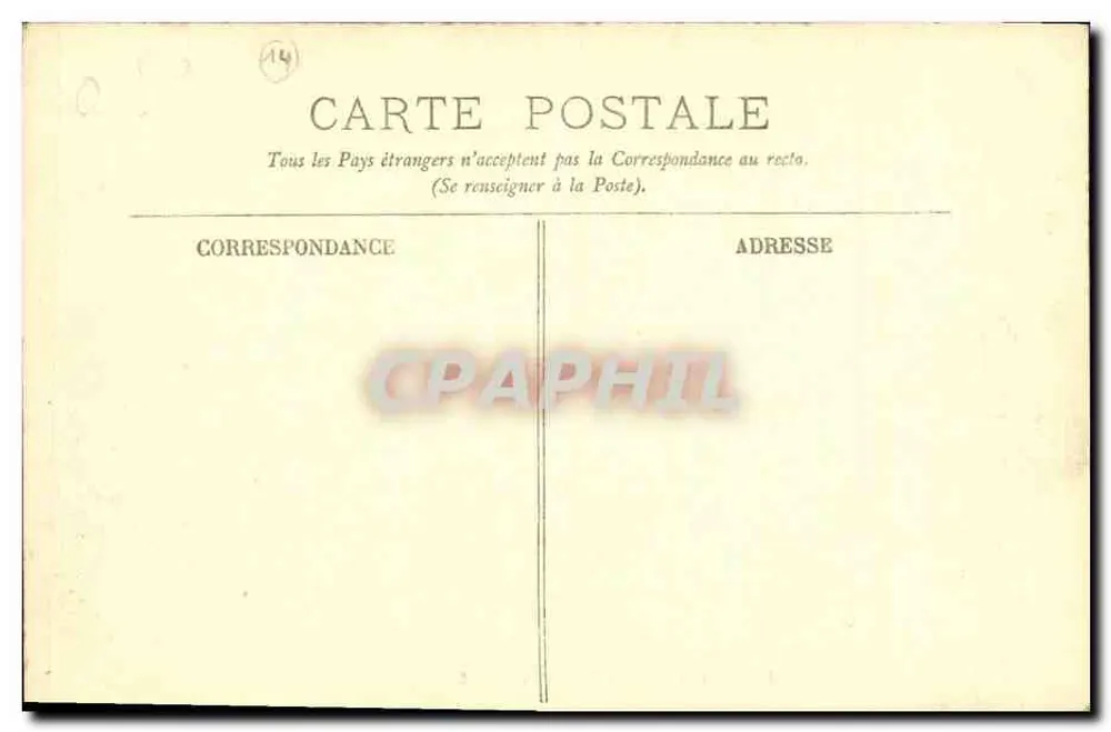 Cabourg — Die Villen und die Straße des Meeres — LL. — n°33 - Rückseite