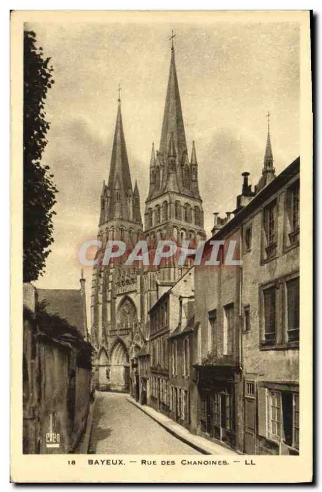 Bayeux — Rue des Chanoines — LL - Frente