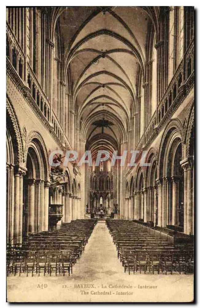 Bayeux - De Kathedraal - Binnenkant — A&D, n°12 - Voorkant