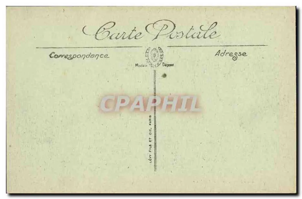 Bayeux — Ansicht der Kathedrale vom alten Bischofssitz — LL. - Rückseite