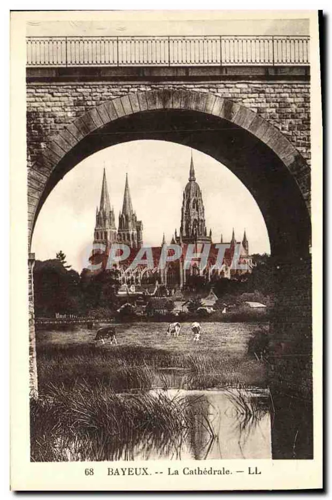 Bayeux — A Catedral — LL — n°68 - Frente