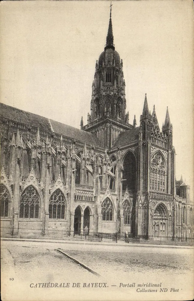 Kathedrale von Bayeux — Südtor — Collections ND Phot - Vorderseite