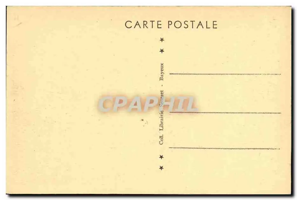 Bayeux (Calvados) — O Jardim Botânico — editor: G. Lombier Maccon - Verso