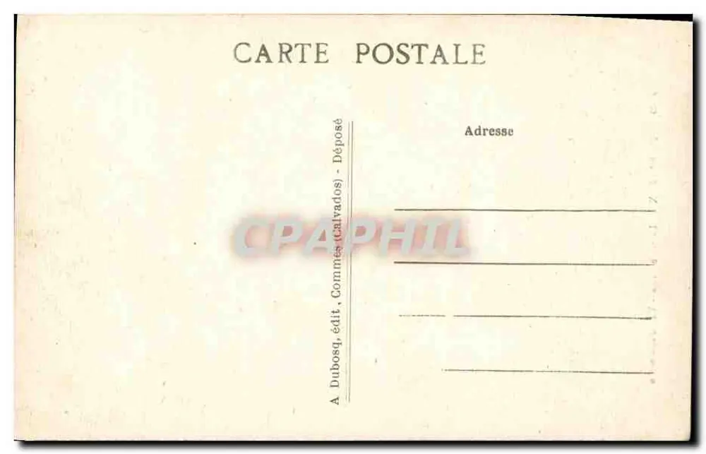 Bayeux — A Catedral — Vista geral — A.J.D. n°11 - Verso