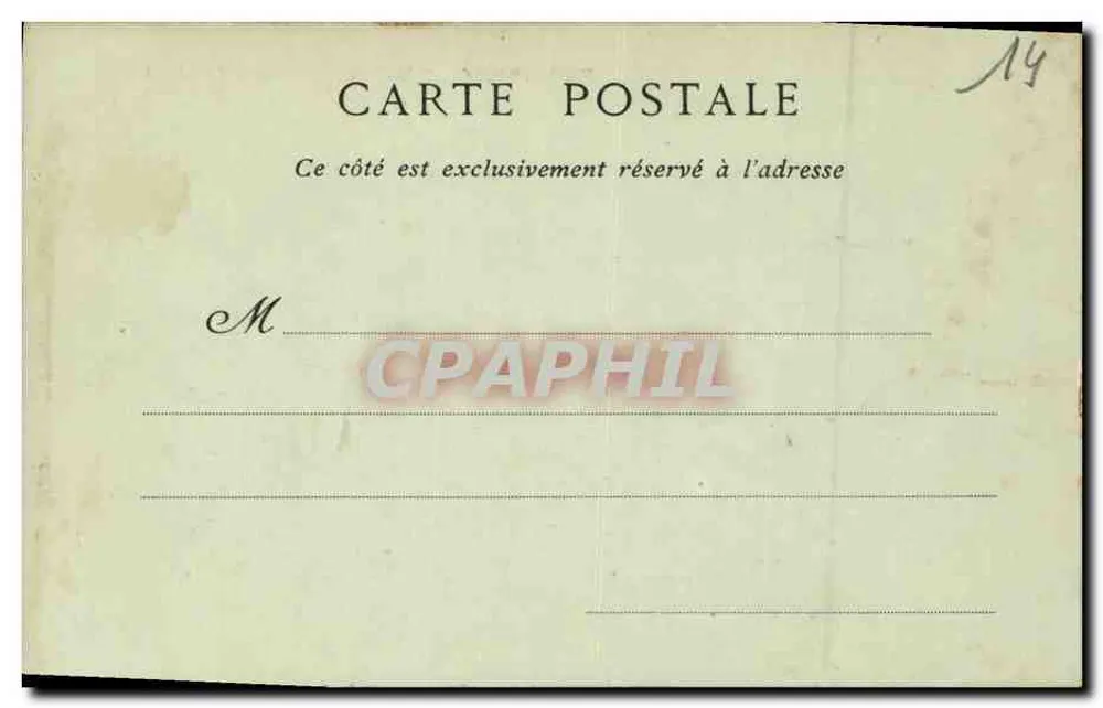 Kathedrale von Bayeux — Der Große Portal — Librairie Bayeuxian, Tostain, 44, Rue Saint-Martin - Rückseite