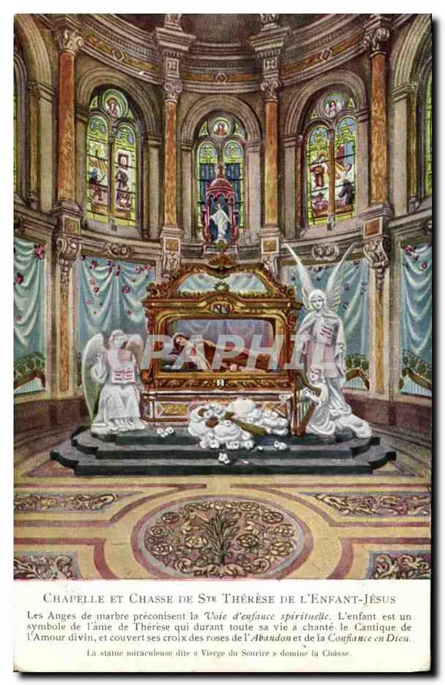 Kapelle und Schrein der hl. Thérèse de l'Enfant-Jésus — Verlag nicht sichtbar, Seriennummer nicht sichtbar - Vorderseite