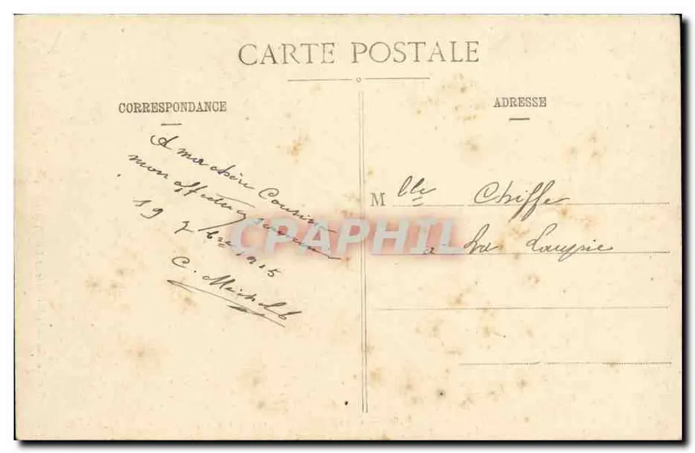 Grab der Schwester Thérèse des Kindes Jesu — Carmel von Lisieux — Fillion, Verlag Lisieux - Rückseite