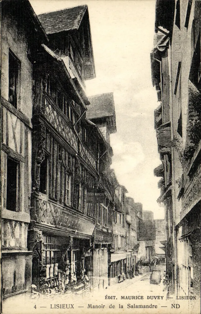 Lisieux — Mansão da Salamandra — Édit. Maurice Duvey - Frente
