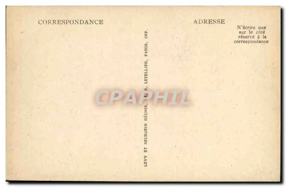 Lisieux — Mansão da Salamandra — Édit. Maurice Duvey - Verso