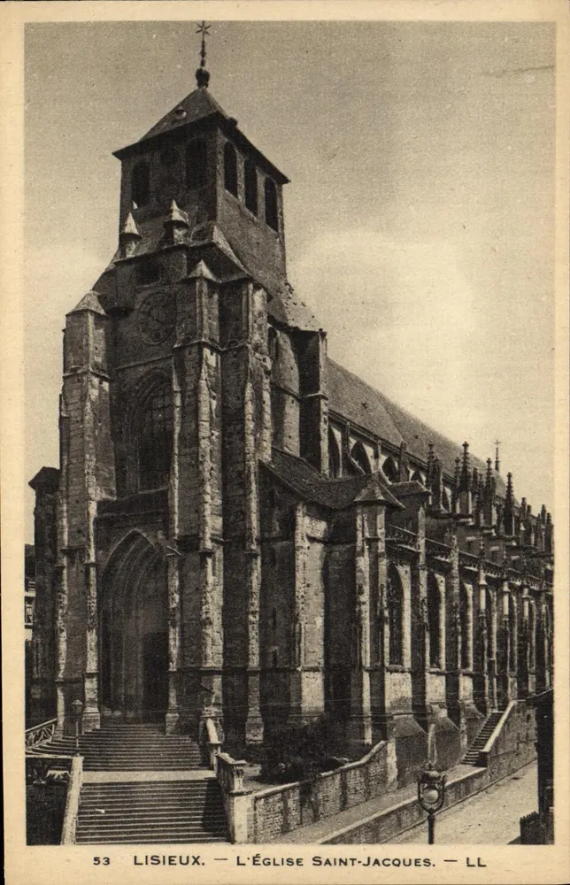 Lisieux — De Kerk van Sint Jacobus — LL 53 - Voorkant