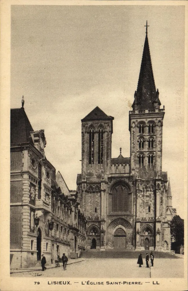 Lisieux — A Igreja de São Pedro — LL 79 - Frente