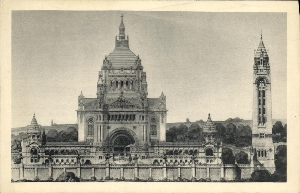 Die Basilika von Lisieux — Allgemeiner Blick auf das Projekt — Editions C. B. S. T. - Vorderseite