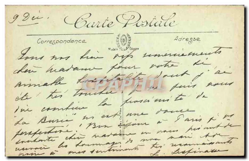 Lisieux — Haus aus dem 16. Jahrhundert — Rue aux Feuves — Edition Albert Grante — Nr. 60 - Rückseite