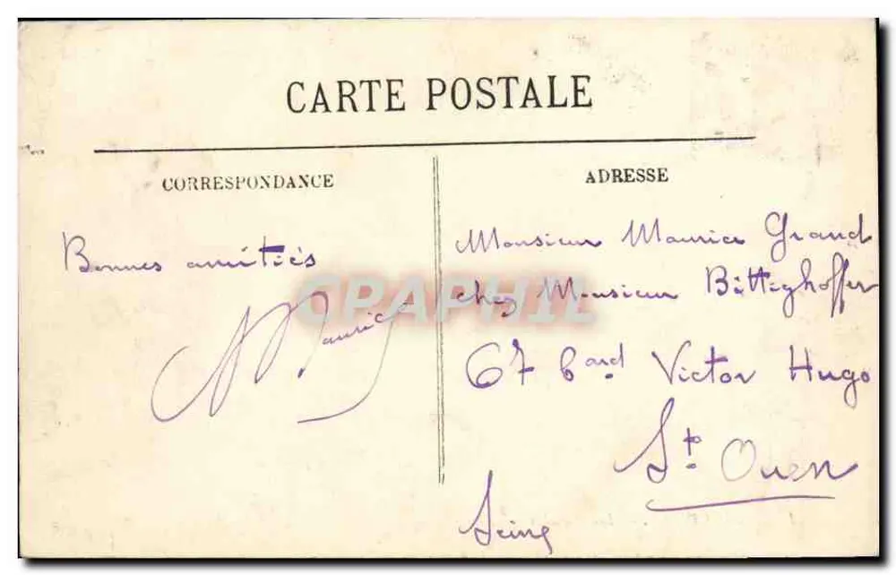 Trouville — Les Planches — LL. — n° 179 - Verso