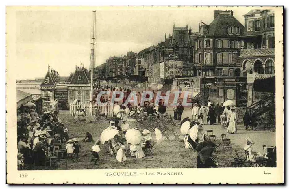 Trouville — As Planches — Editor LL, n° 179 - Frente